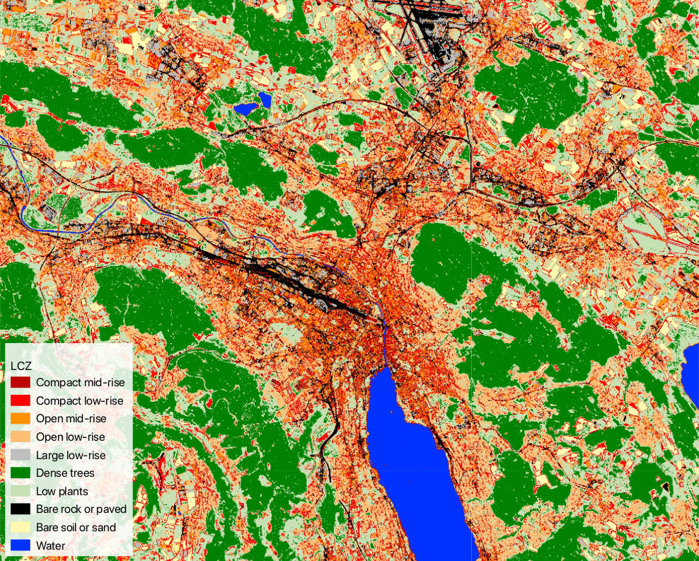 General climate zones - meteoblue