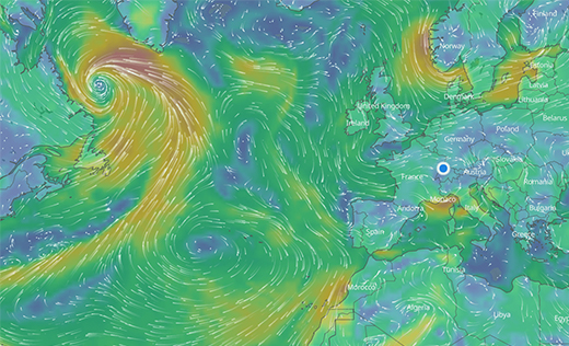 Mapas meteorológicos