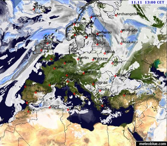 26++ Satellite weather europe 7 days