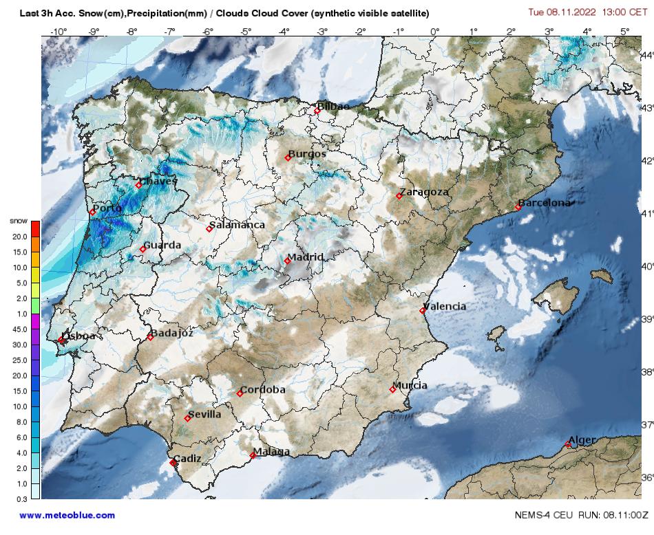 L’ouragan Leslie approche