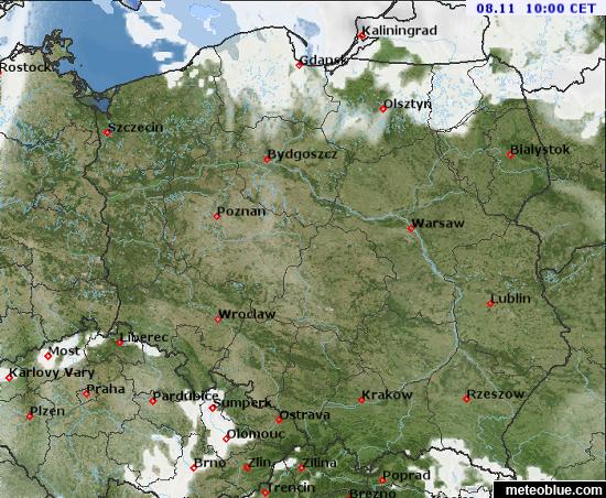 Mapy Pogody Polska Meteoblue
