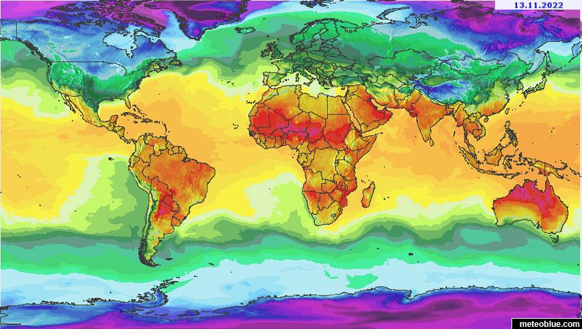Weather Maps World Meteoblue