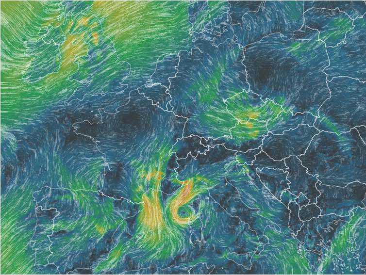 meteoblue maps - Wind